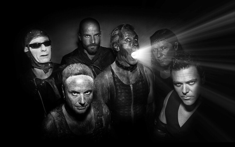 Band Members in Dark Setting — Black, Dramatic, Photograph, Flashlight