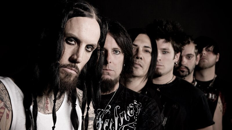 Band Members in Dark Setting — Black, Serious, Photograph