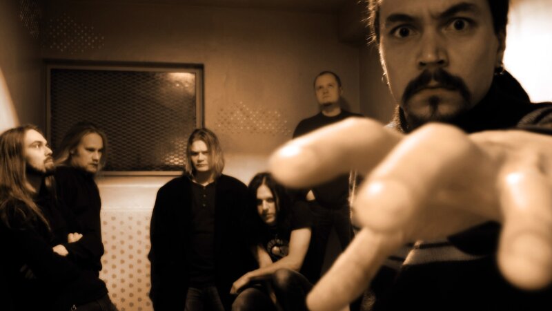 Band Members in Dim Room — Brown