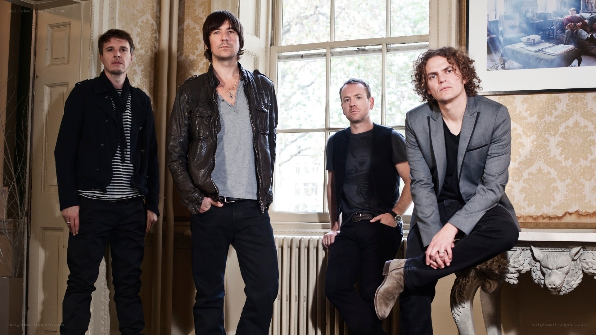 band members in formal setting