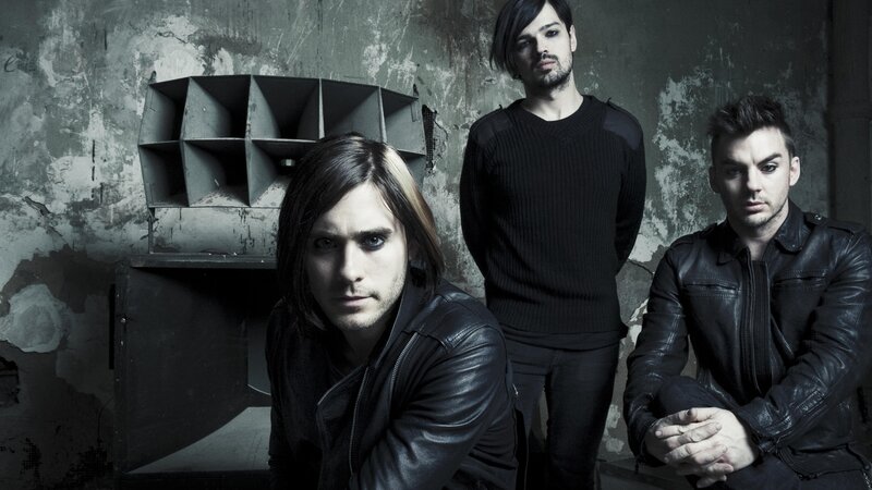 band members in industrial setting