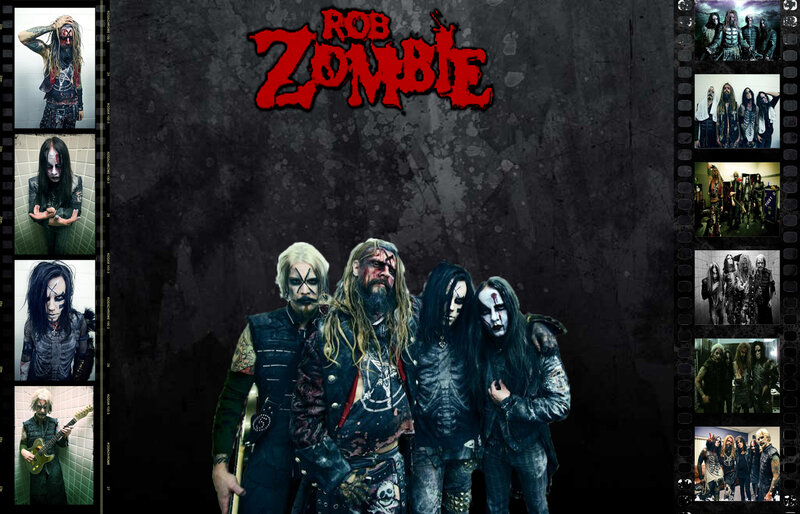 Band Members in Makeup — Black, Dark