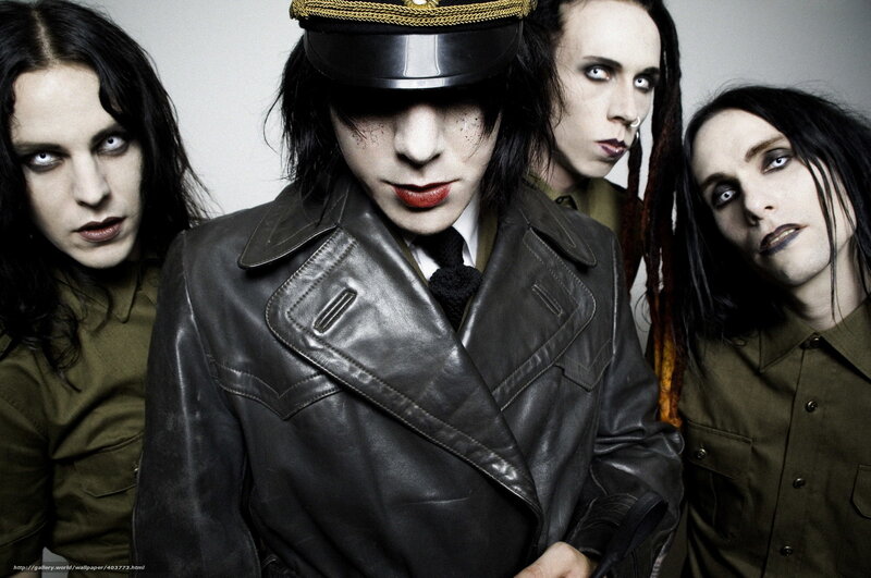 band members in military-style attire