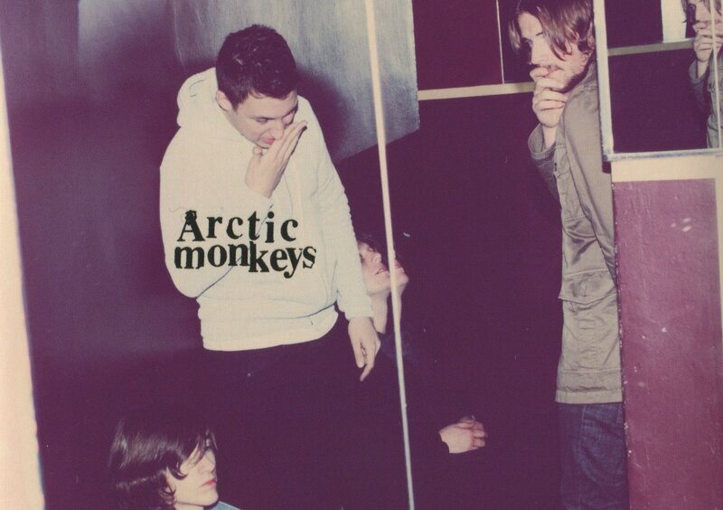 Band Members in Room — Purple