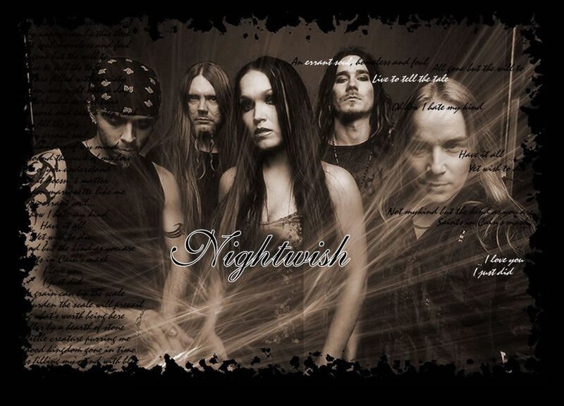 Band Members in Sepia