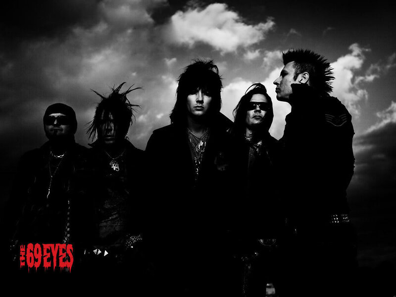 Band Members in Silhouette — Black