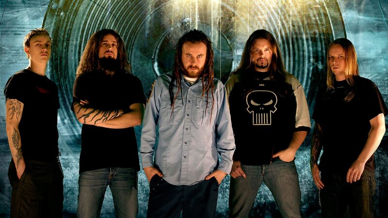 band members in studio photo
