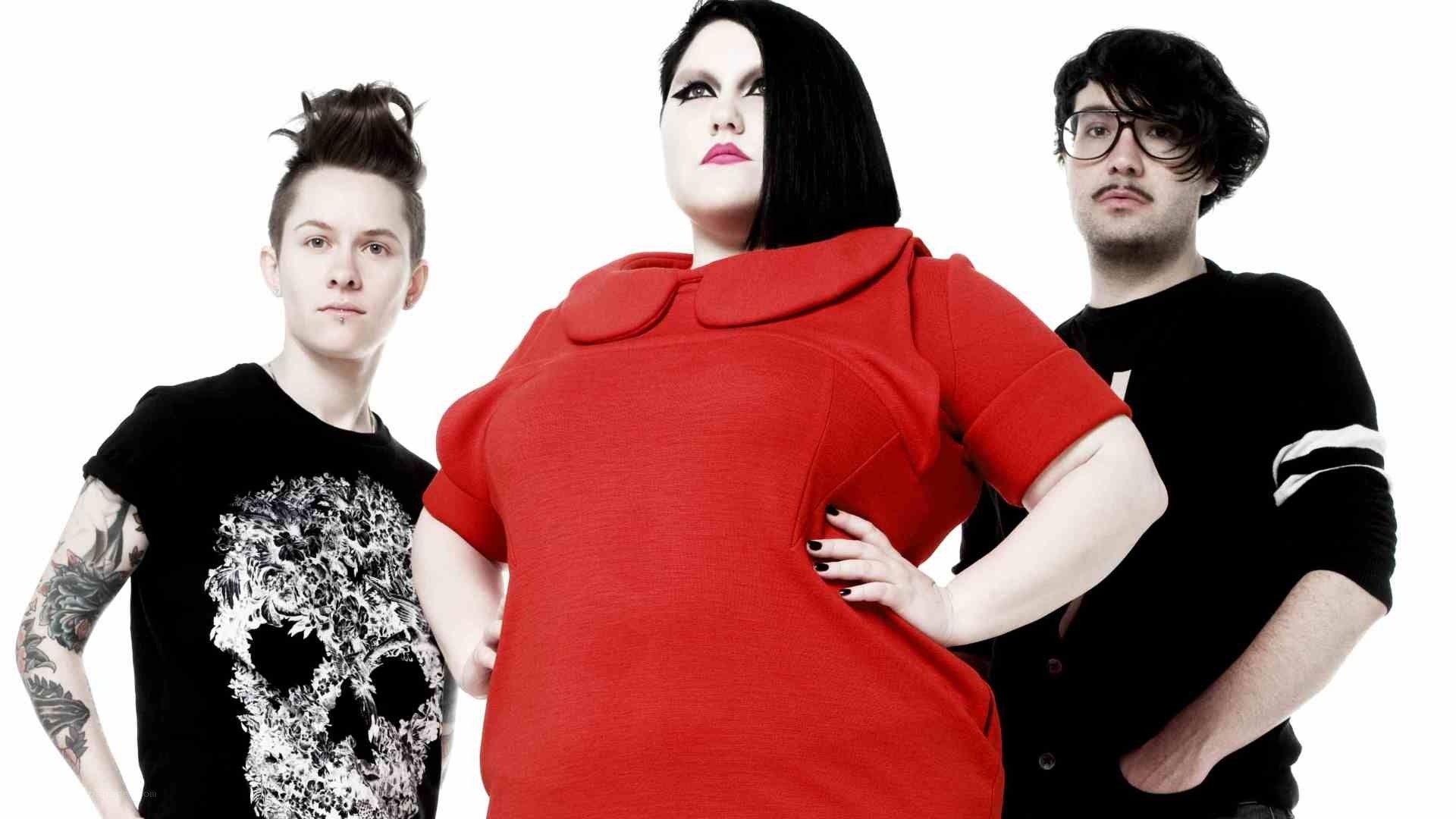 band members in studio portrait