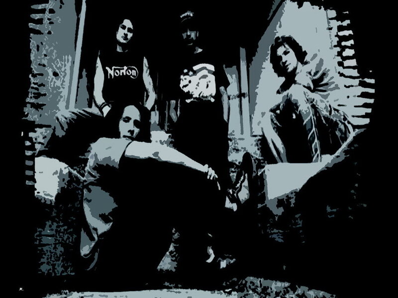band members in stylized image