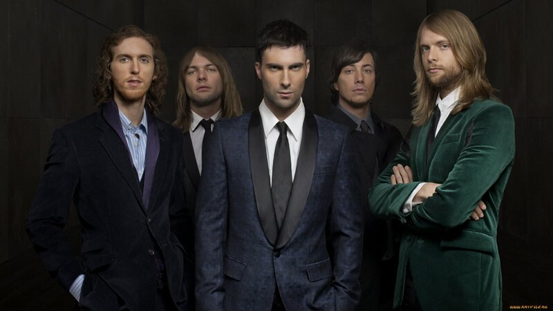 band members in suits