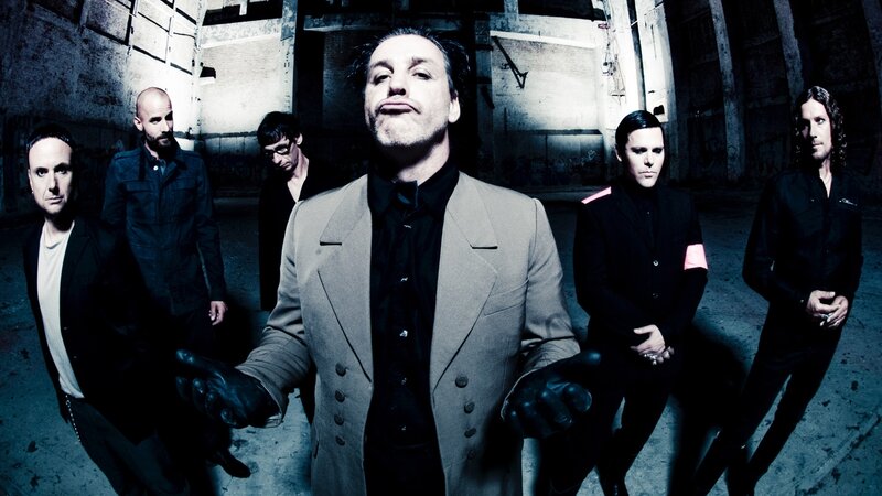 Band Members in Warehouse — Black