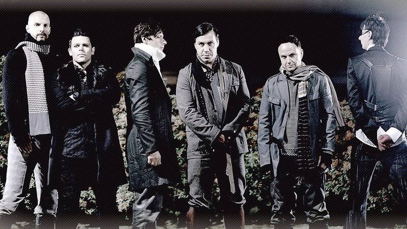 band members in winter attire