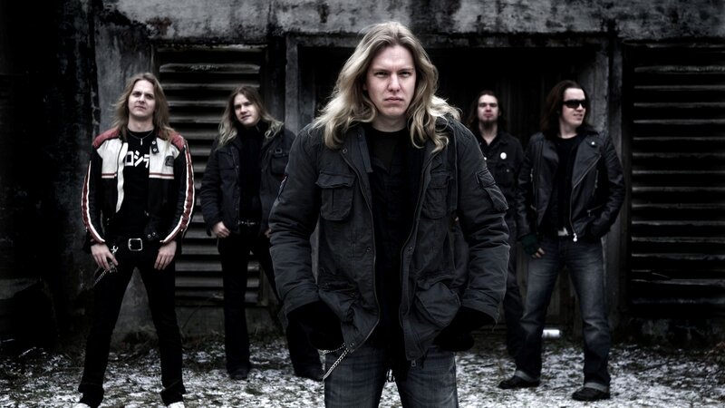 Band Members in Winter — Black