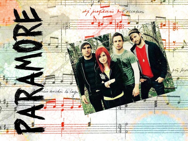 Band Members on Collage — Black