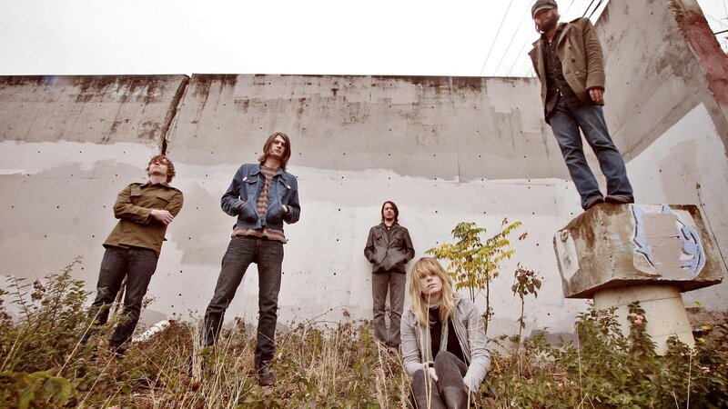 Band Members on Concrete