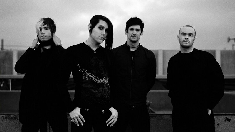 band members on rooftop