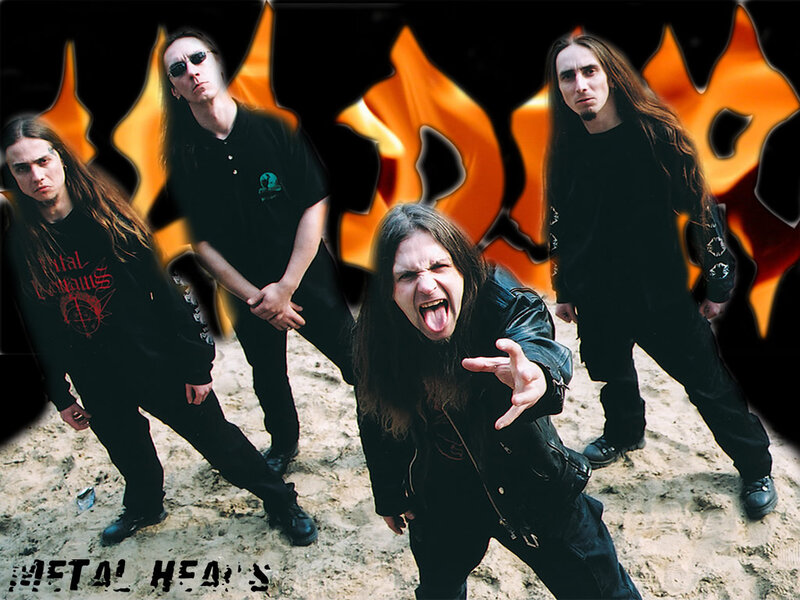 Band Members on Sand
