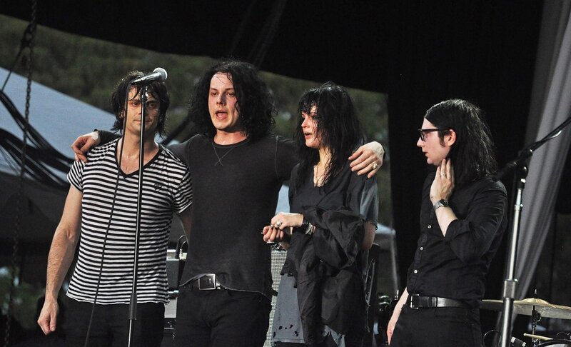 Band Members on Stage — Black, Performing