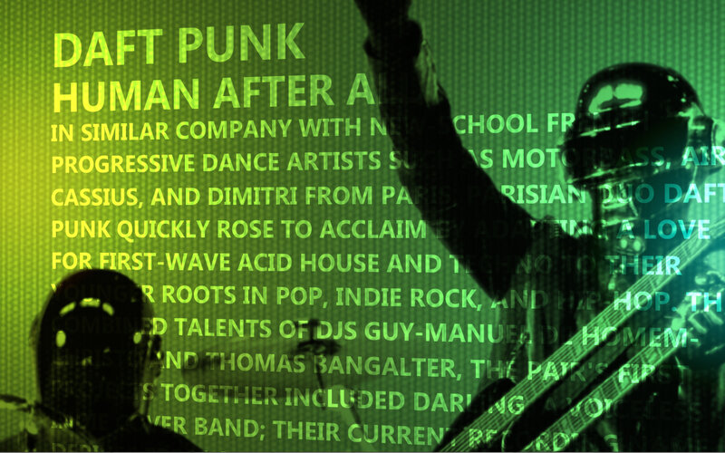 Band Members on Stage — Green