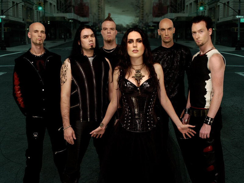Band Members on Street — Black