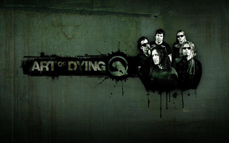 Band Members on Wall