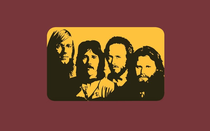 Band Members Portrait — Yellow