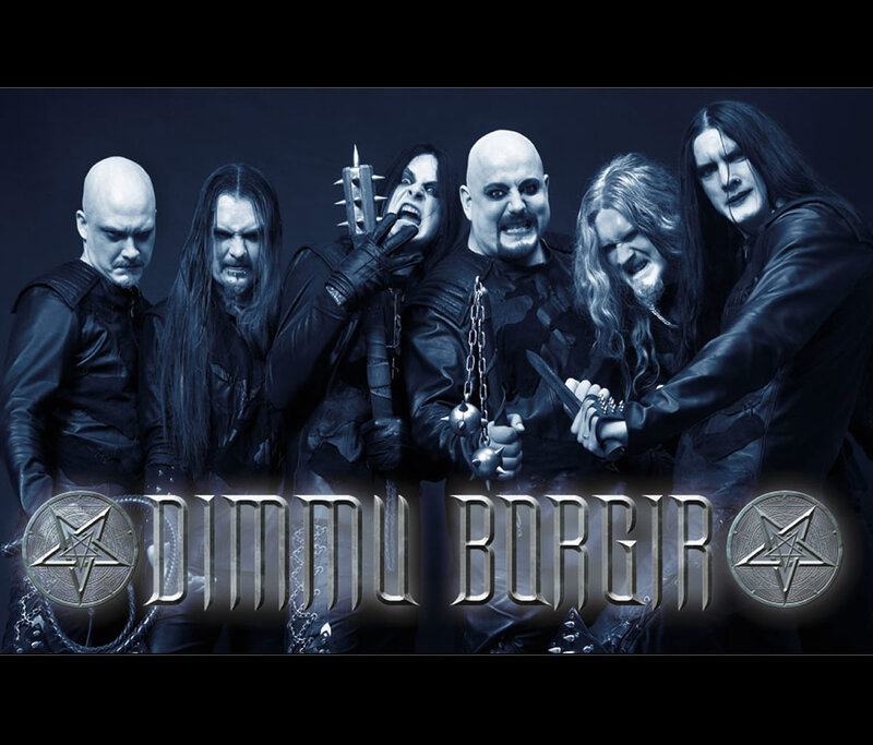 Band Members Posing — Black, Dark, Aggressive, Photograph
