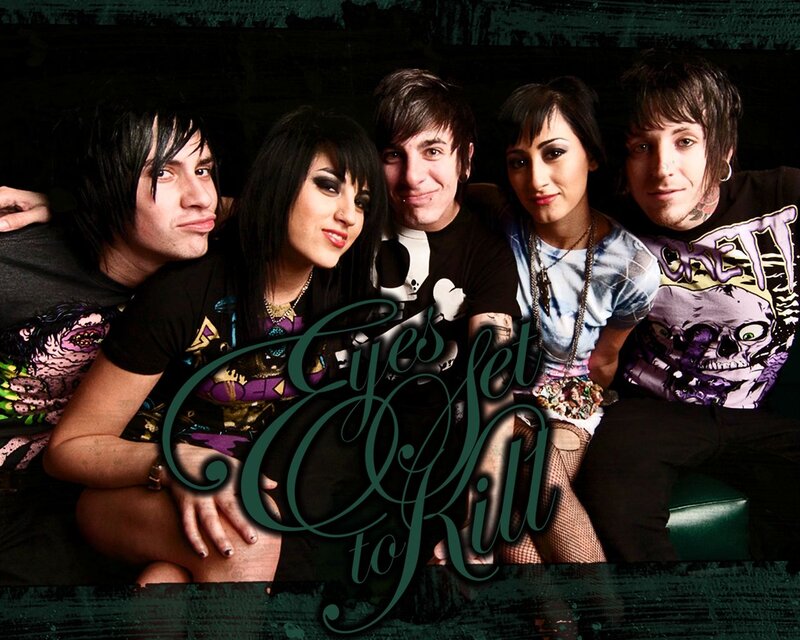 Band Members Posing — Black, Dark, Photograph, T-shirts