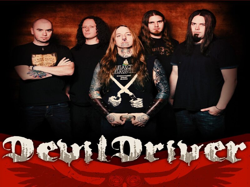 Band Members Posing — Black, Dark, Photograph, Tattoos, Long Hair, Black T-shirts