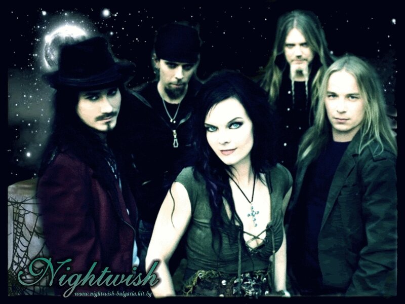 Band Members Posing — Black, Dramatic, Night