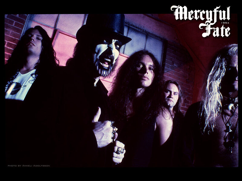 Band Members Posing — Black, Dramatic, Photograph, Long Hair