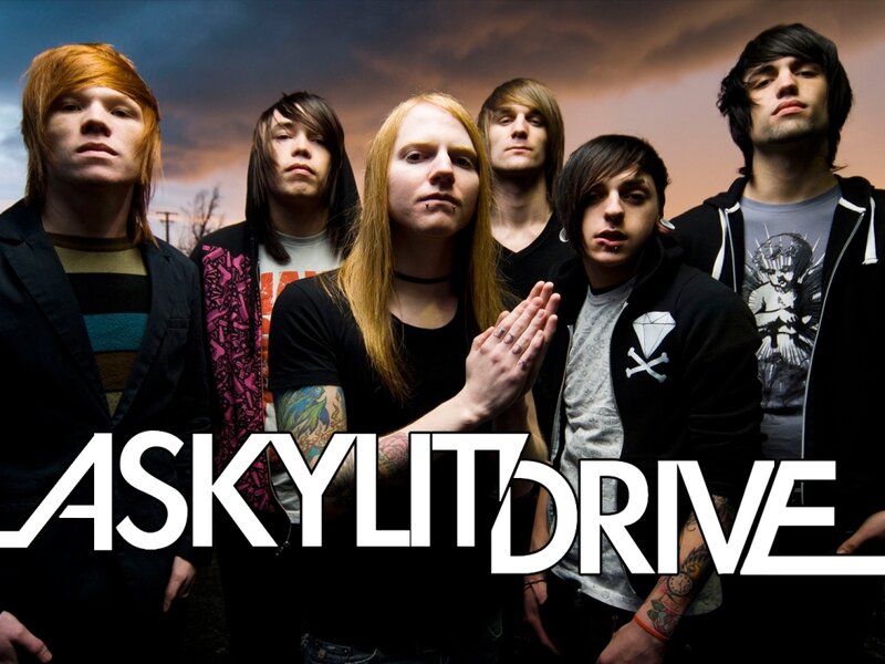 Band Members Posing — Black, Dramatic, Sunset