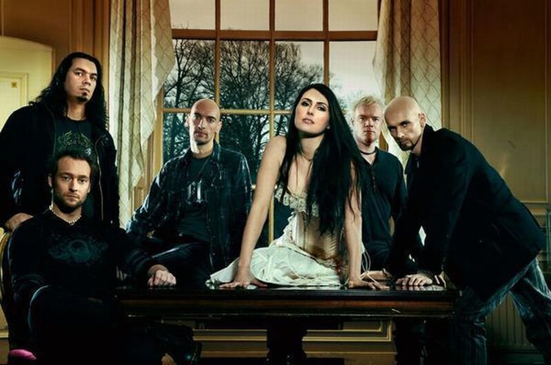 Band Members Posing — Black, Dramatic, Winter