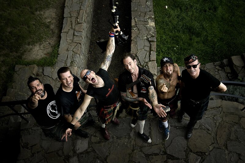 Band Members Posing — Black, Energetic, Photograph