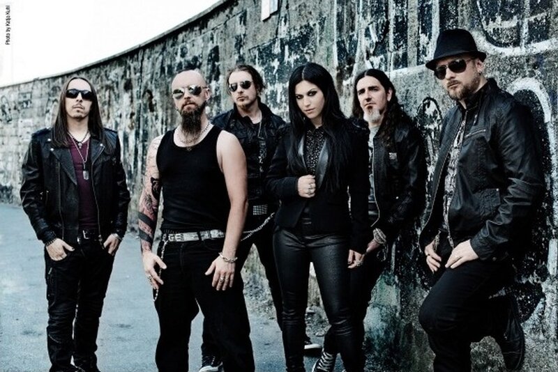 Band Members Posing — Black, Serious, Photograph, Leather Jackets