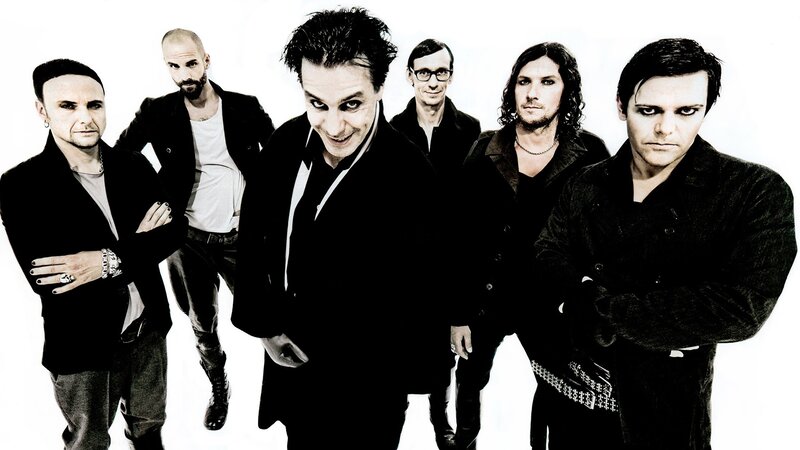 Band Members Posing — Black, Serious, Photograph, Men, Suits