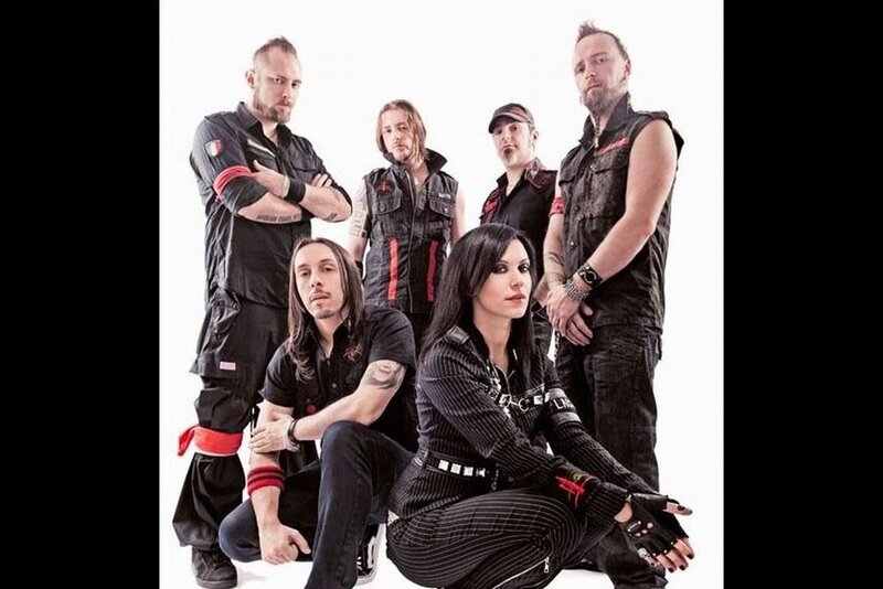 Band Members Posing — Black, Serious, Photograph, People