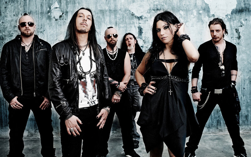 Band Members Posing — Black, Serious, Photograph, Sunglasses, Leather Jacket