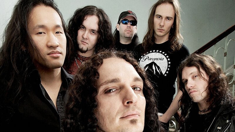 Band Members Posing — Black, Serious, Photograph, Sunglasses, Long Hair