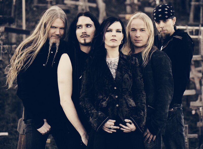 Band Members Posing — Black, Serious