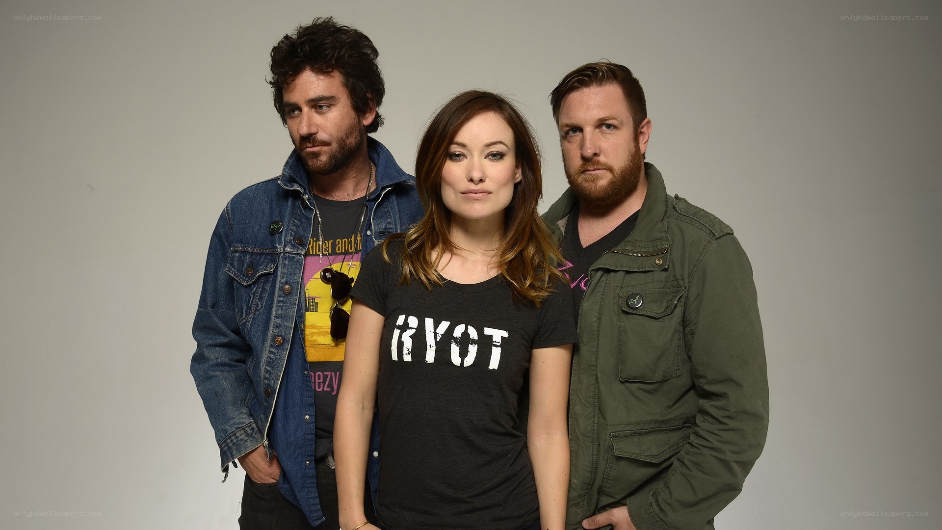 band members posing for photo