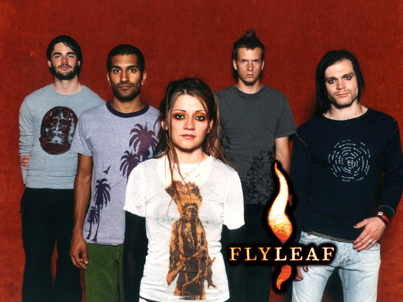 Band Members Posing — Red, Serious