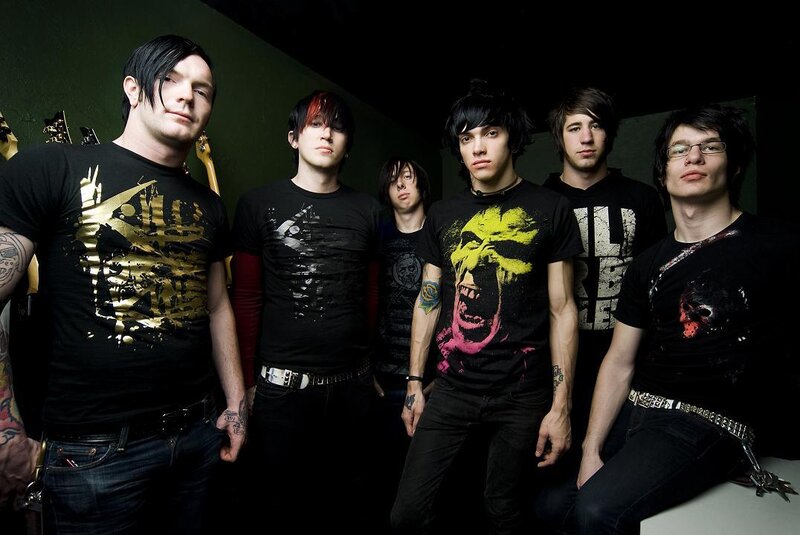 band members posing together