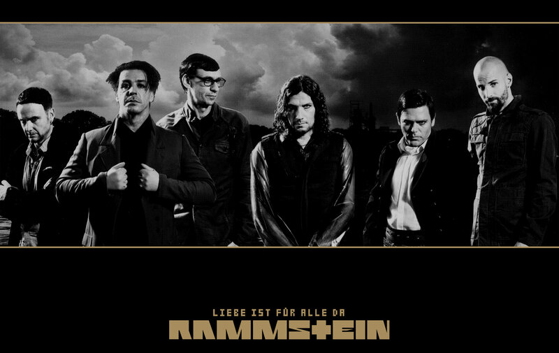 Band Members Standing — Black, Dramatic, Photograph, Men, Clouds