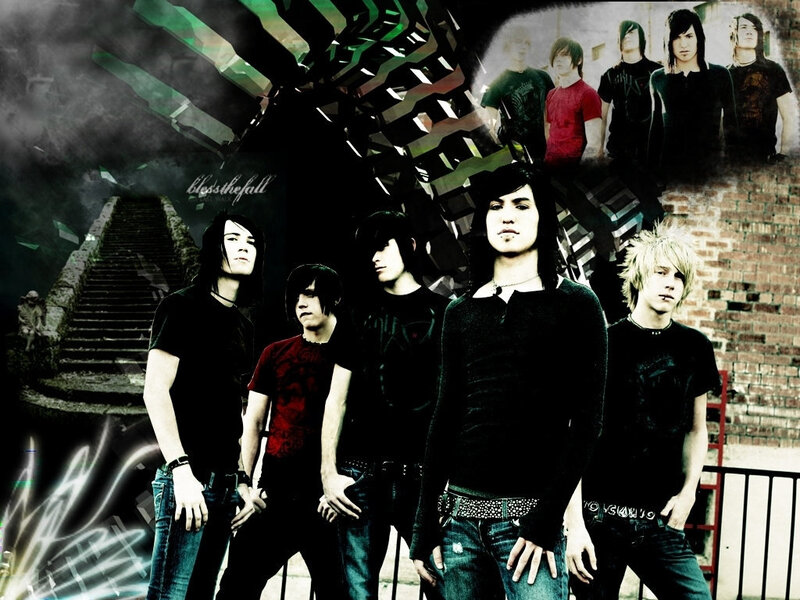 Band Members Standing — Black
