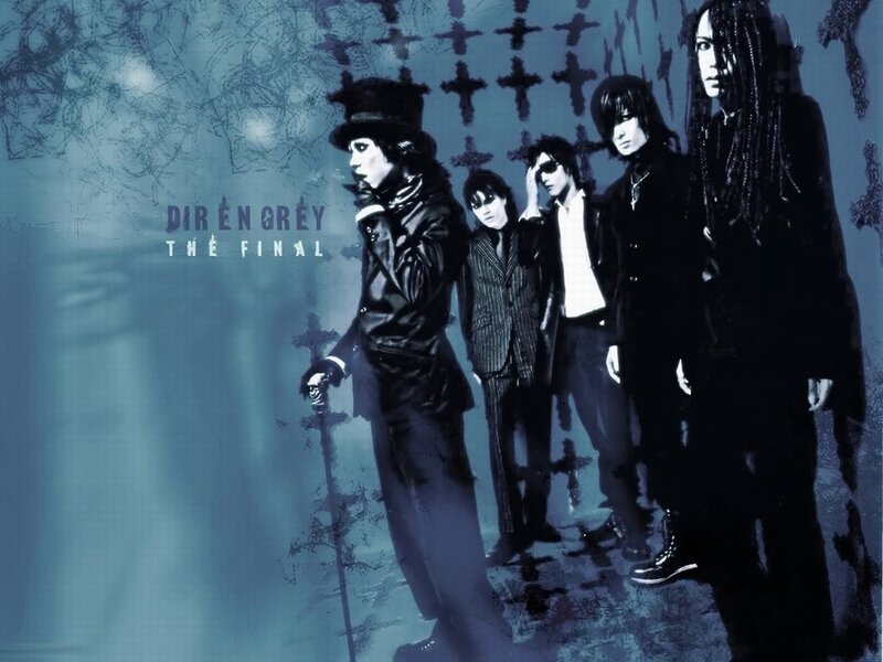 Band Members Standing — Blue, Dramatic
