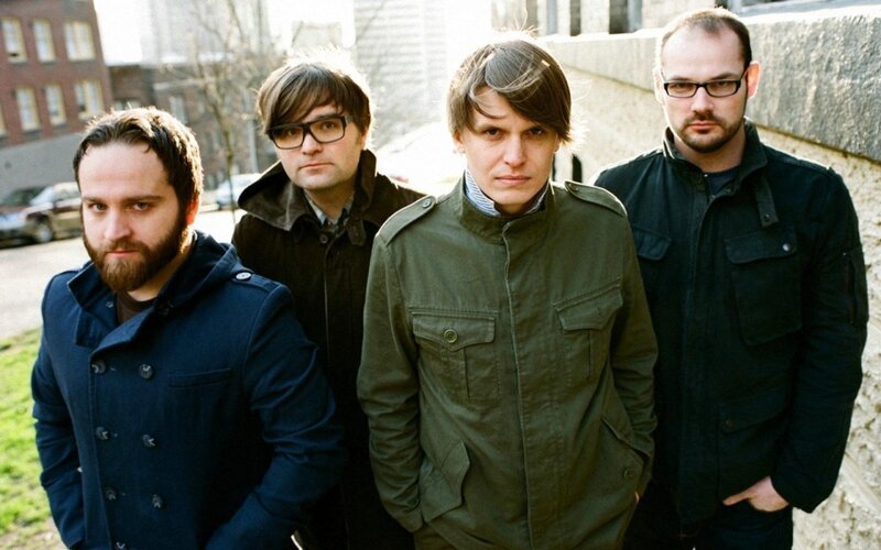 band members standing together