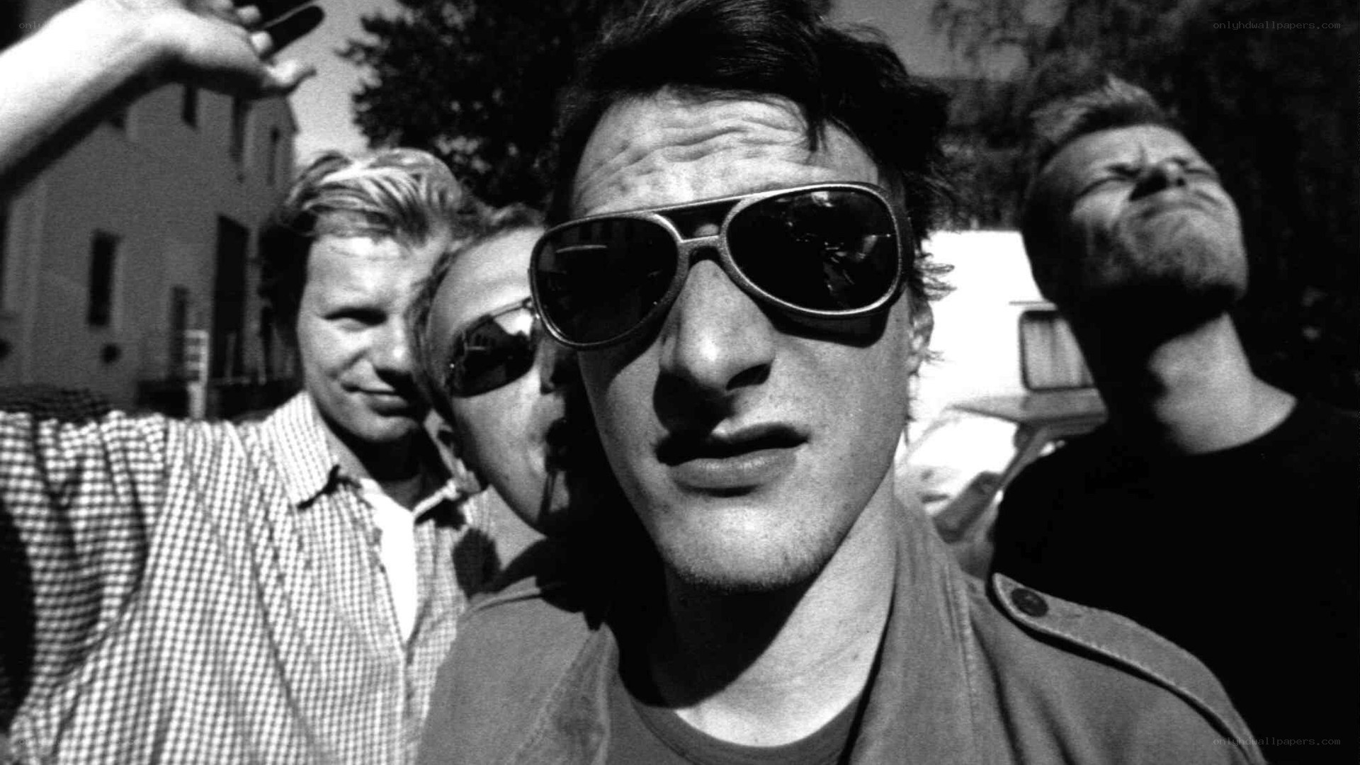 band members taking a selfie