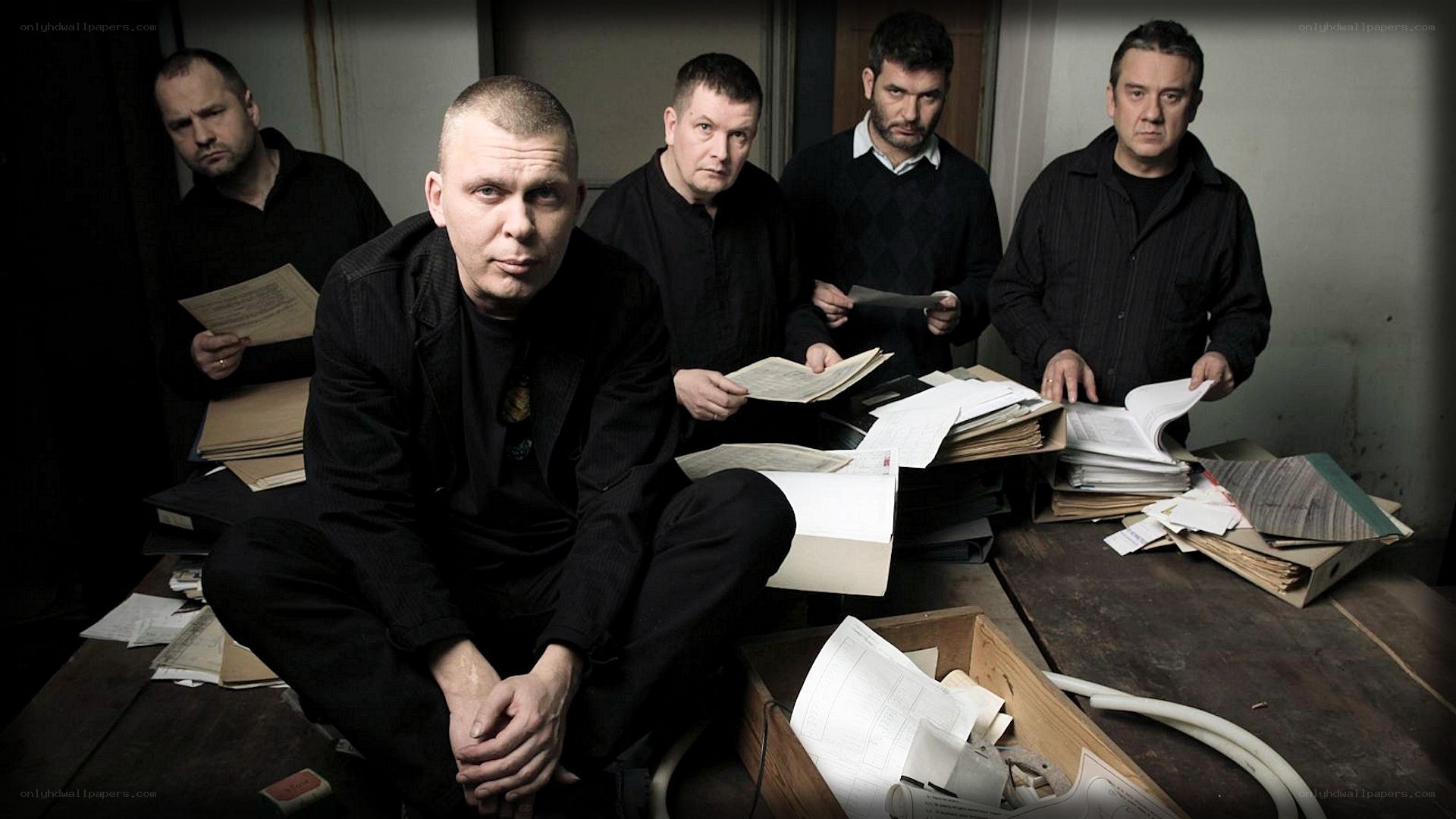band members with documents