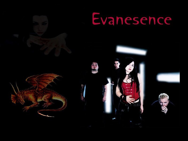 Band Members with Dragon